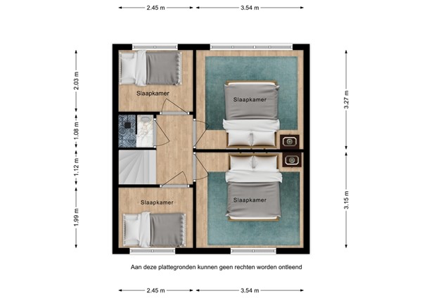 Floorplan - Ringlaan 51, 4511 HE Breskens